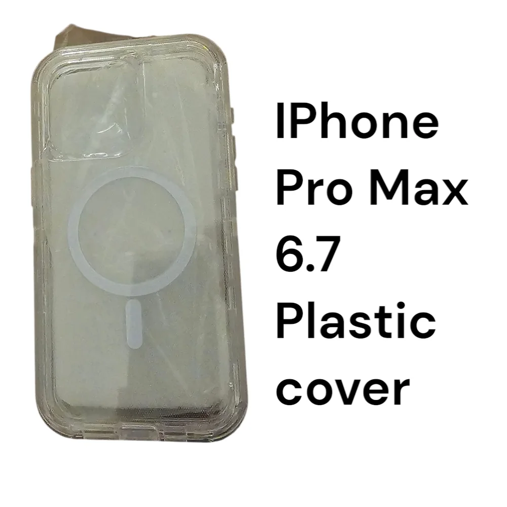 iPhone 15 Pro Max Clear Case Bundle with Camera Protectors & Screen Protector